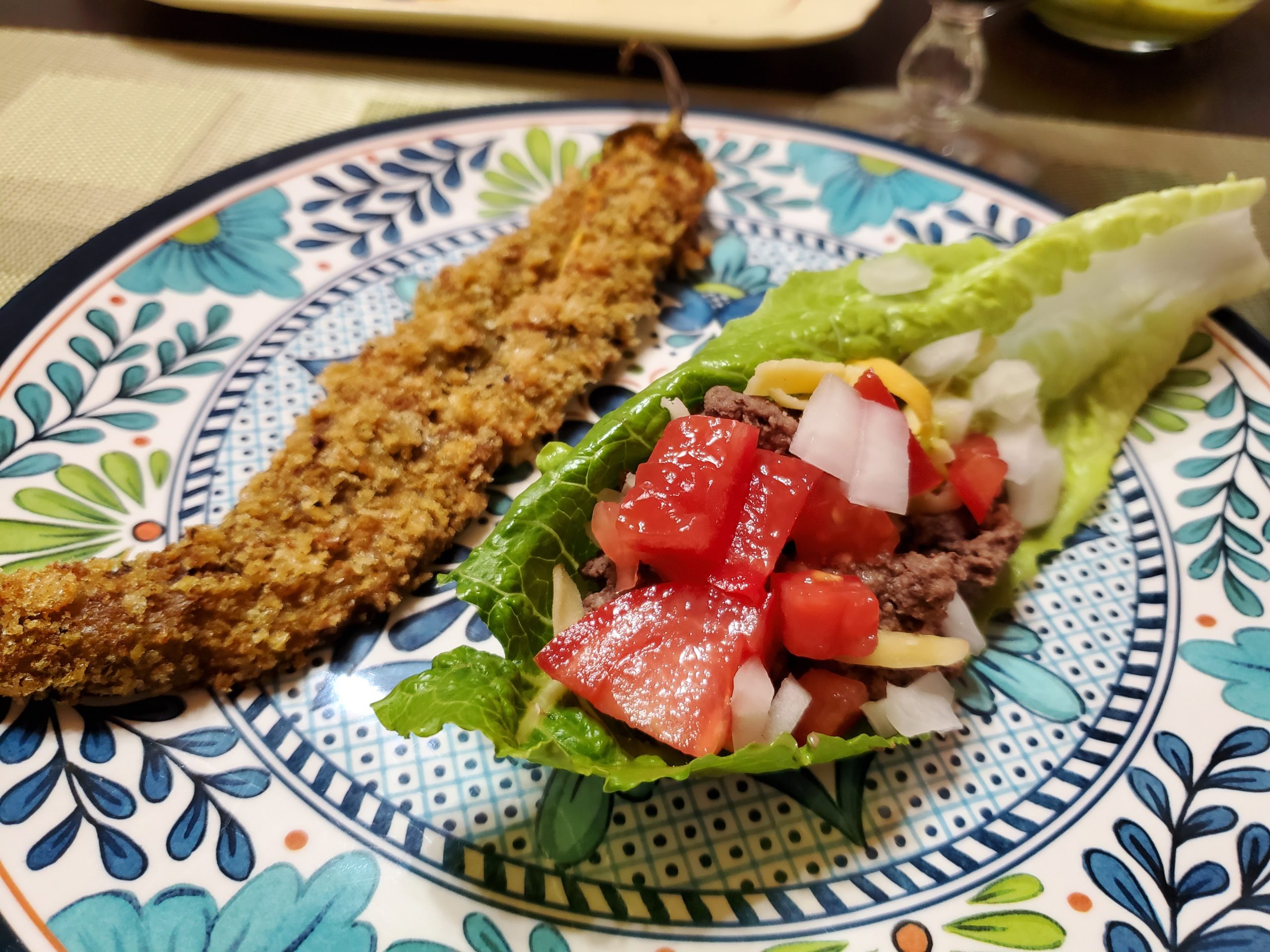 Carb Free Chile Rellenos